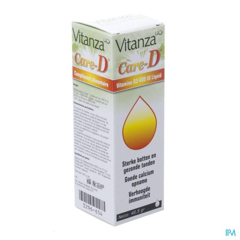 Vitanza HQ Care D Druppels 50ml