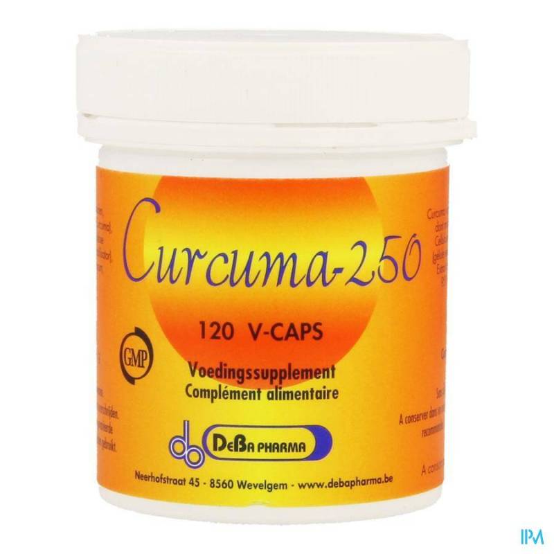 Curcuma-250 Caps 120 Deba