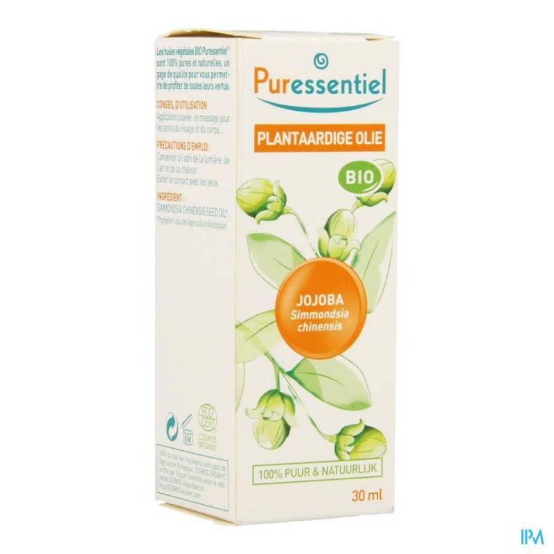 PURESSENTIEL HUILE VEGETAL BIO JOJOBA 30ML