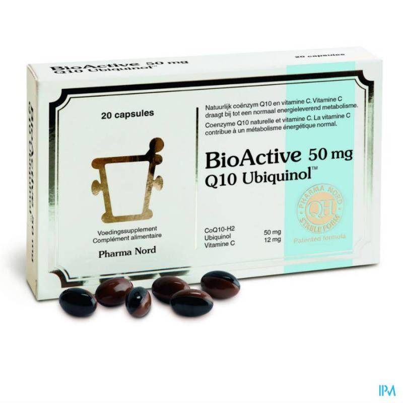 Pharma Nord Bio Active Q10 50mg 20 Capsules