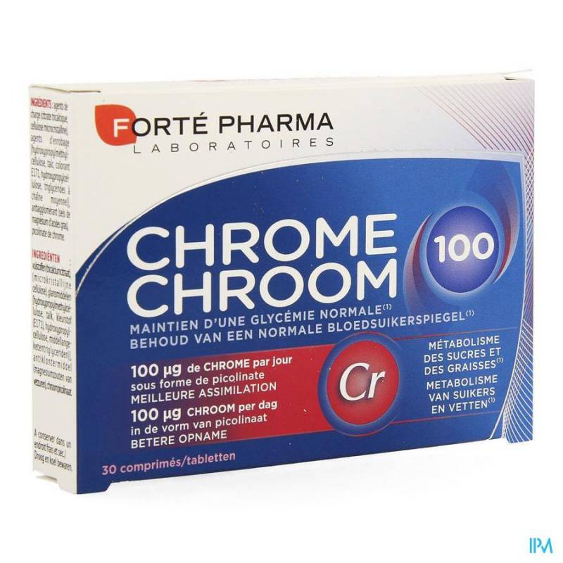 Chroom 100 Tabletten 30