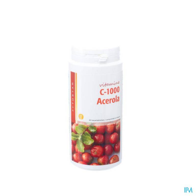 Fytostar Vitamine C-1000 Acerola 60 Tabletten