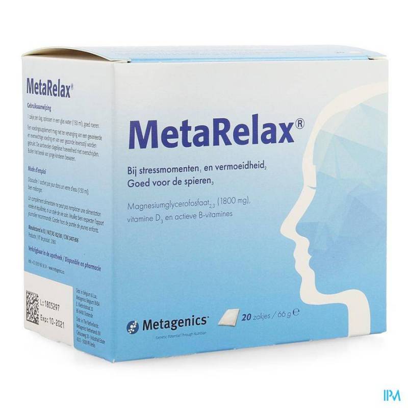 Metarelax | Sachet 20 | Metagenics