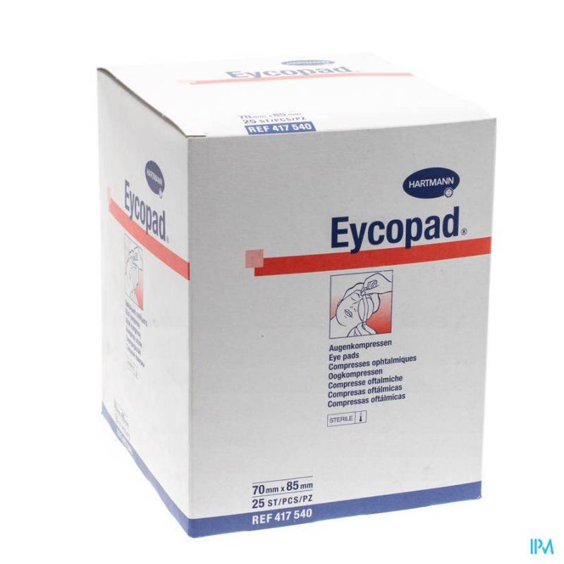 EYCOPAD HARTM CP STER 70X85MM 25 4175404