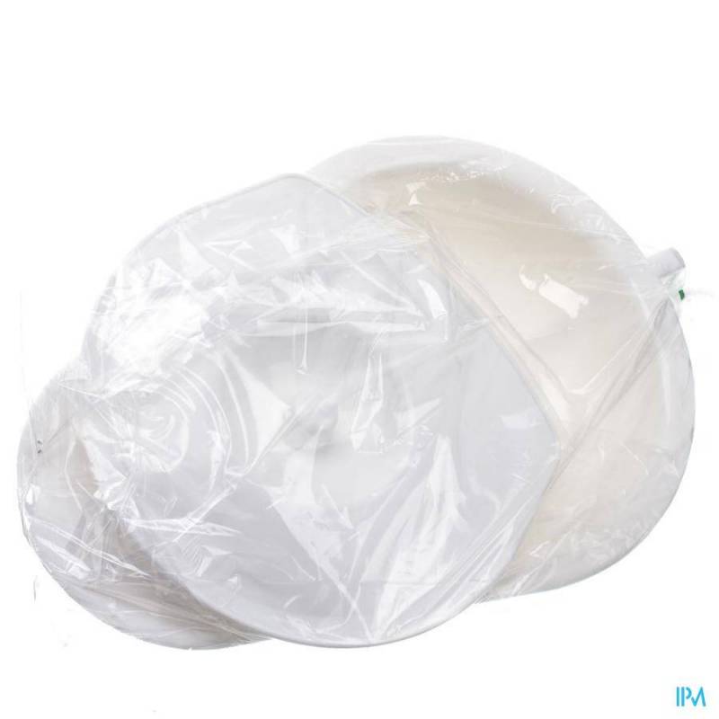 Miflex Bedpan + Deksel Plast Wit