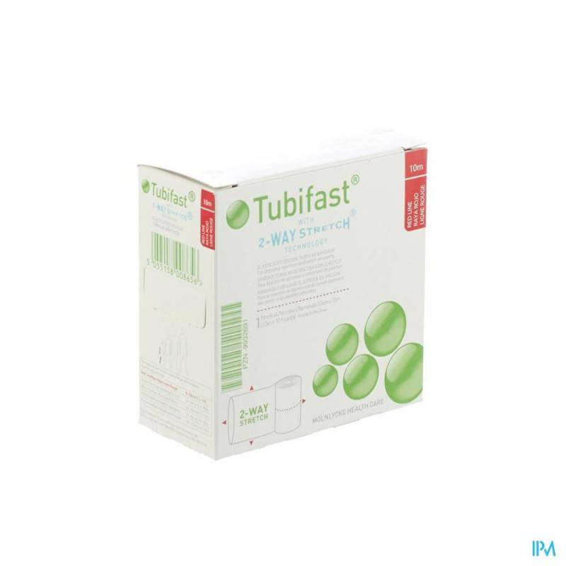 Tubifast Rood 3,50cmx10m 1 2434