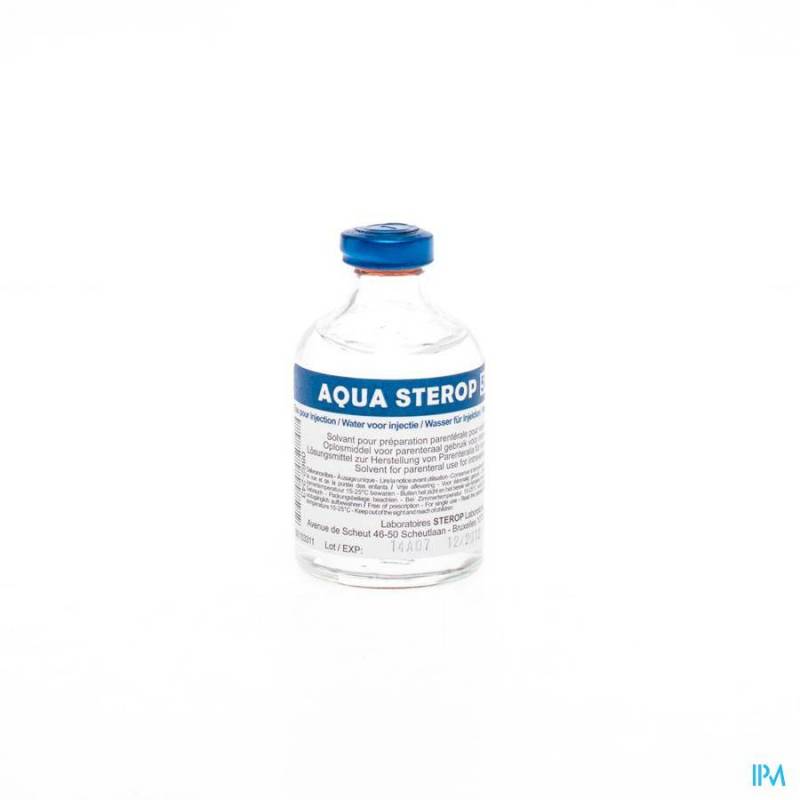 Aqua Sterop Inj 1 X 50ml Dop Metaal Scheurb.