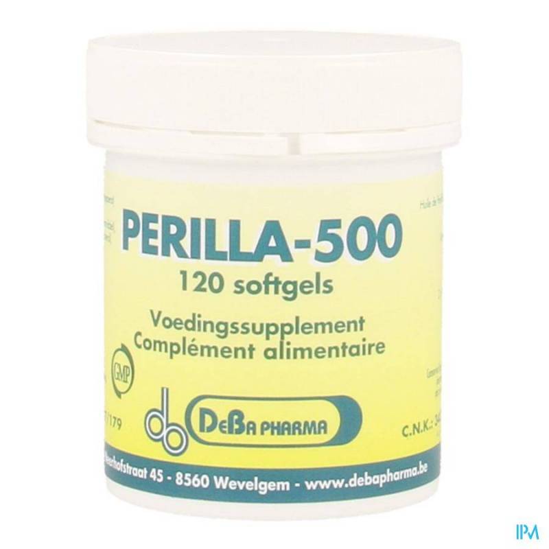 PERILLA 500 SOFTGELS 120 DEBA