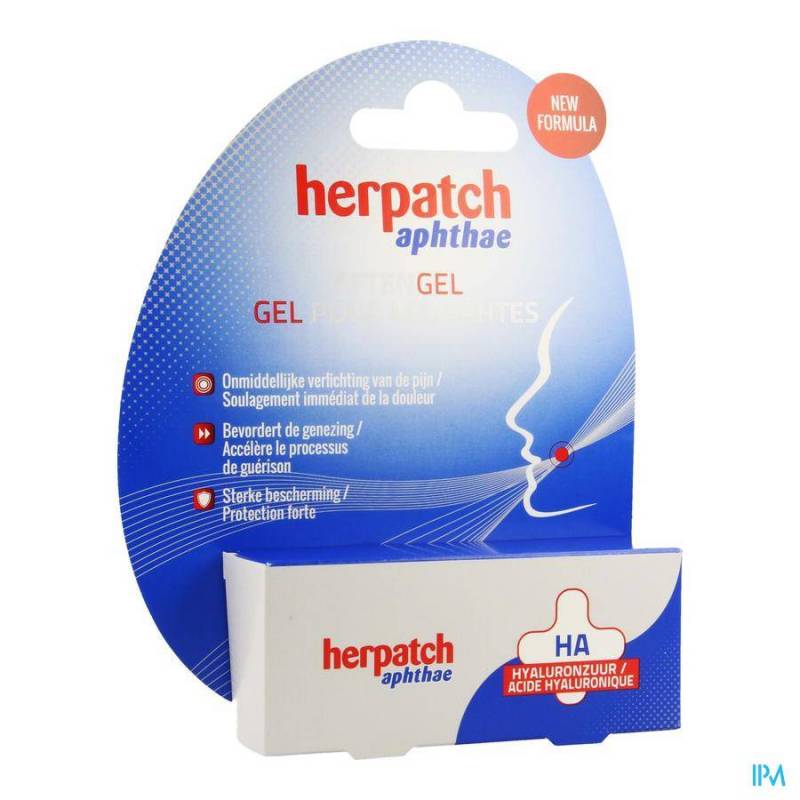 HERPATCH GEL APHTES TUBE 10ML