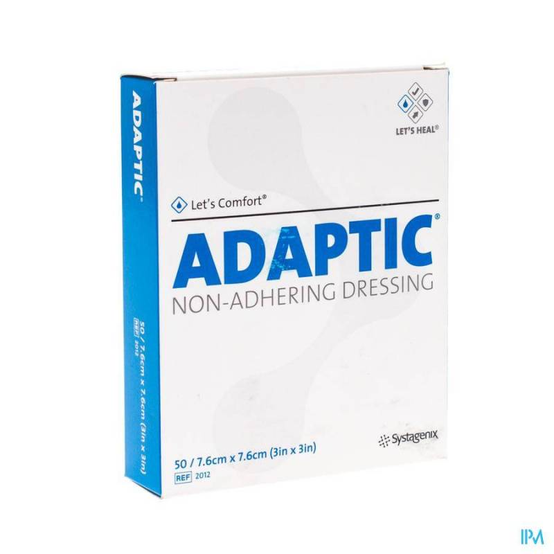 ADAPTIC CP IMPREG. 7,5X 7,5CM 50 2012DE