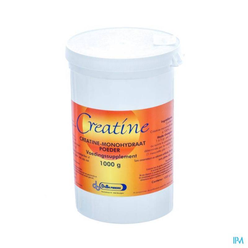 Creatine Monohydraat Poeder Oplosbaar 1kg Deba