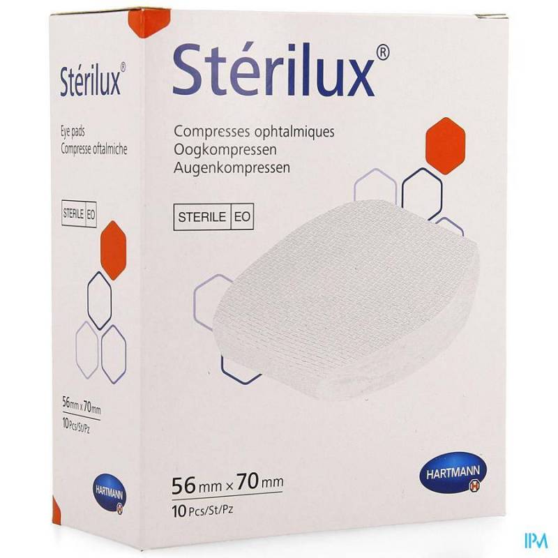 STERILUX CP OCULAIRE 56X70MM 10 2412224
