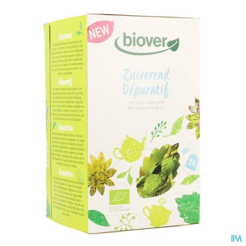 BIOVER INFUSETTES BIO DEPURATIVE SACHET 20