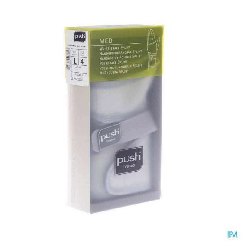 PUSH MED POIGNET SPLINT GAUCHE 19-21CM T4