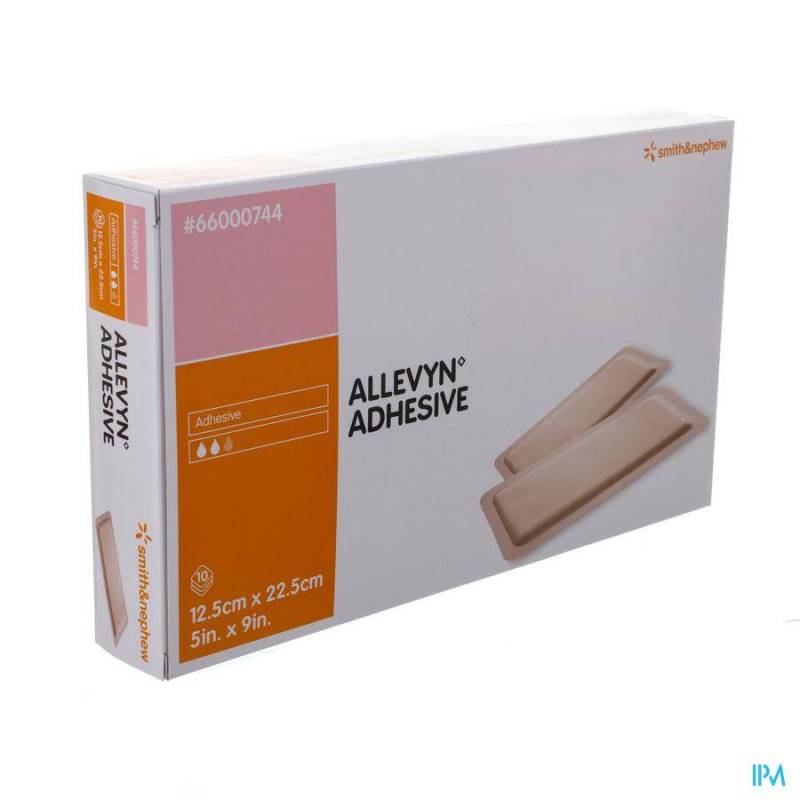 ALLEVYN ADH PANS HYDROCEL. 12,5X22,5CM 10 66000744