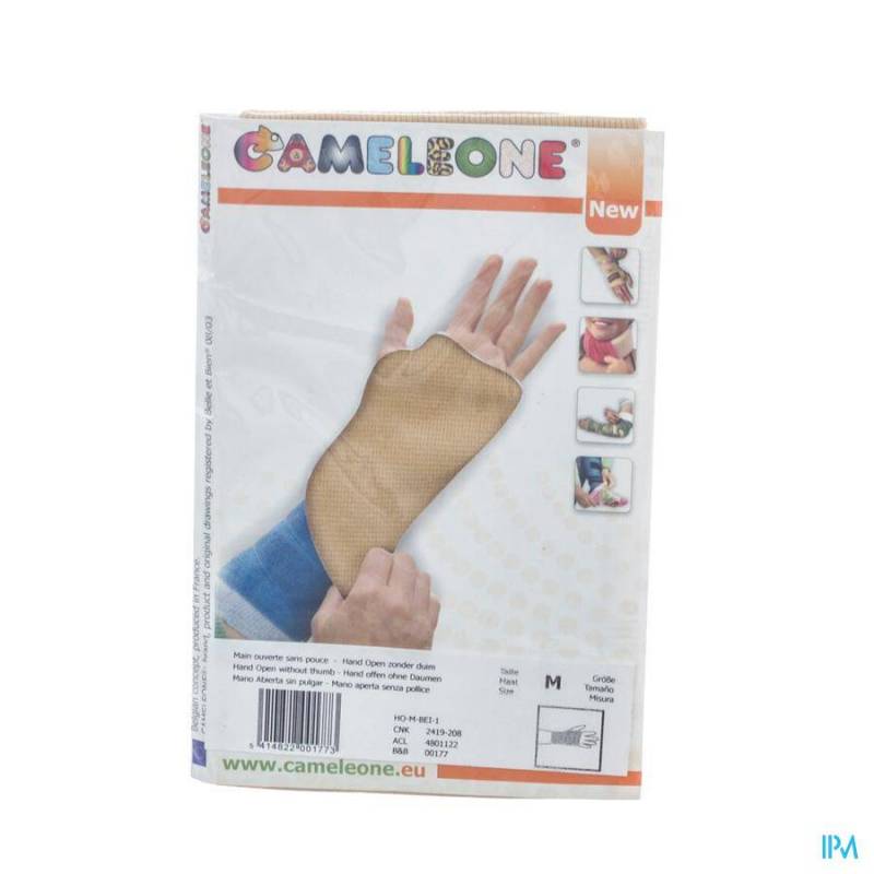 Cameleone Hand Open -duim Beige M 1