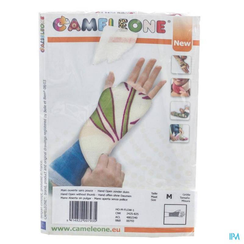 Cameleone Hand Open -duim Flower Power M 1