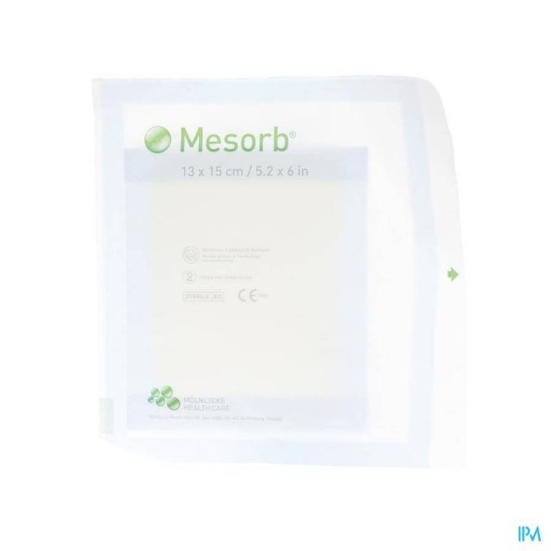 MESORB CP STER ABS 13X15CM 50 677201