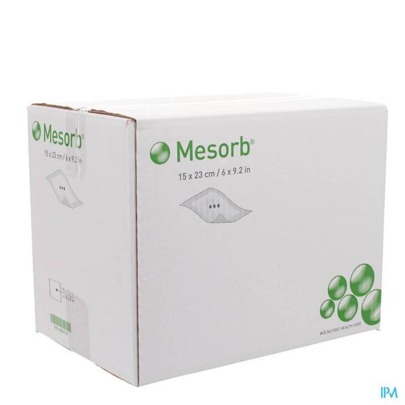 MESORB CP STER ABS 15X23CM 50 677601