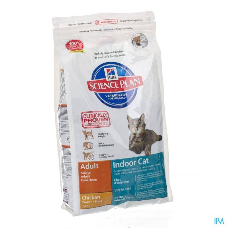 HILLS SC.PLAN FELINE INDOOR CAT ADULT 1,5KG 7542U