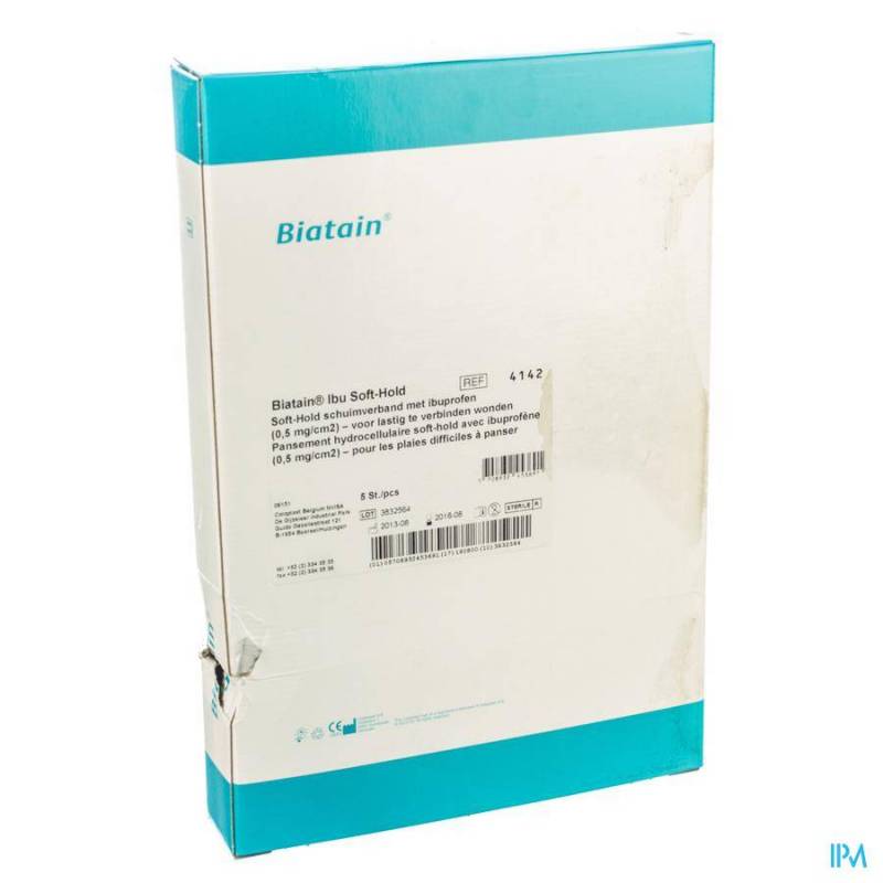 Biatain-ibu Verb Softhold+ibuprof.10x20,0 5 34142