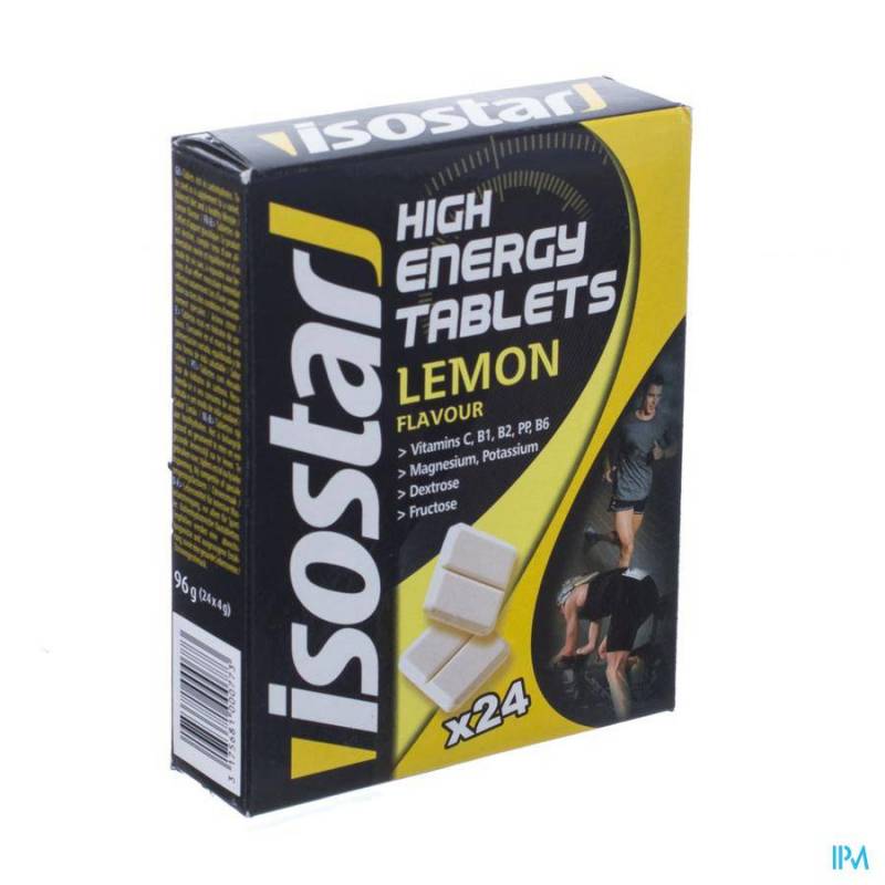 Isostar High Energy Lemon Tabletten 24