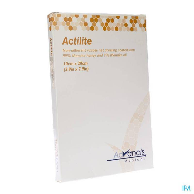 ACTILITE PANS ACTIVON A/BACT. N/ADH 10X20CM 10