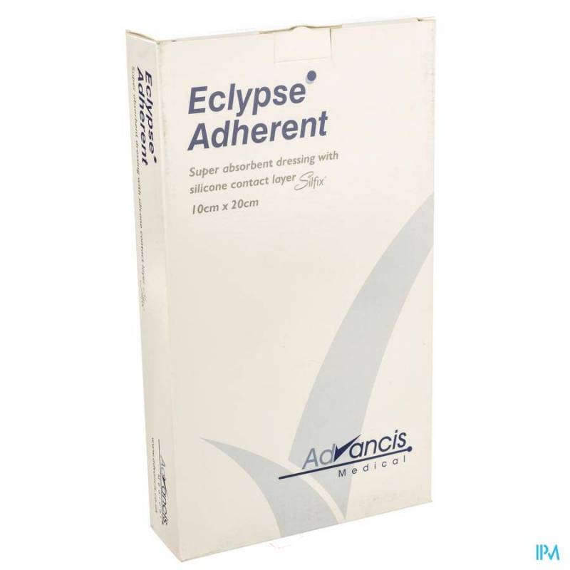 ECLYPSE ADHERENT PANS SIL ABSORB. 10X20CM 10 3883