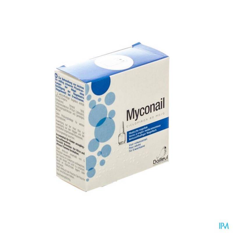 MYCONAIL 80MG/G VERNIS ONGLES MEDICAL FL 6,6 ML