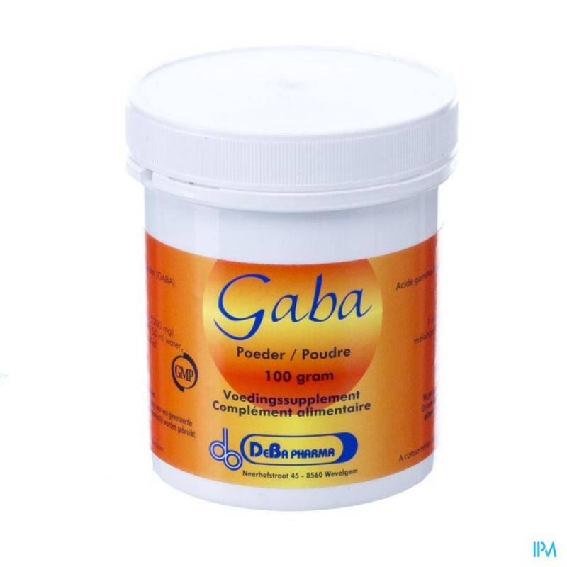 GABA POUDRE 100G DEBA