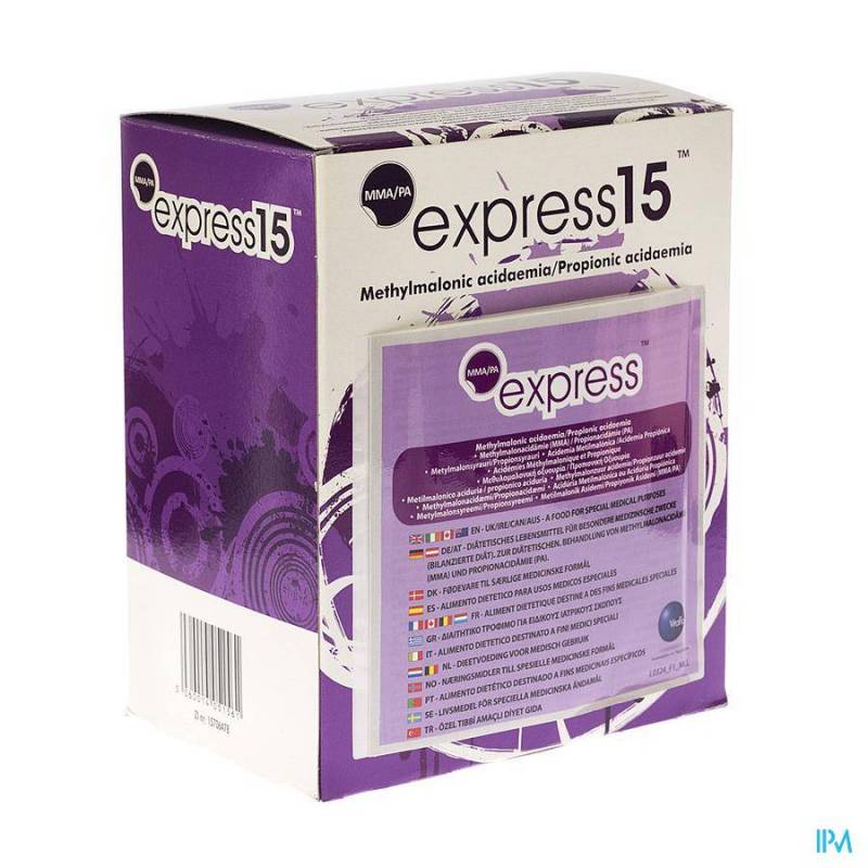 Mma/pa Express 15 N/aromatise 30x25g