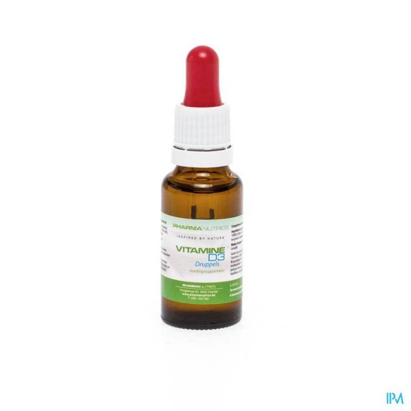 VITAMINE D3 GOUTTES 20ML PHARMANUTRICS