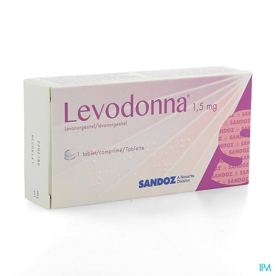 Levodonna 1,5 Mg Sandoz 1 Tablet