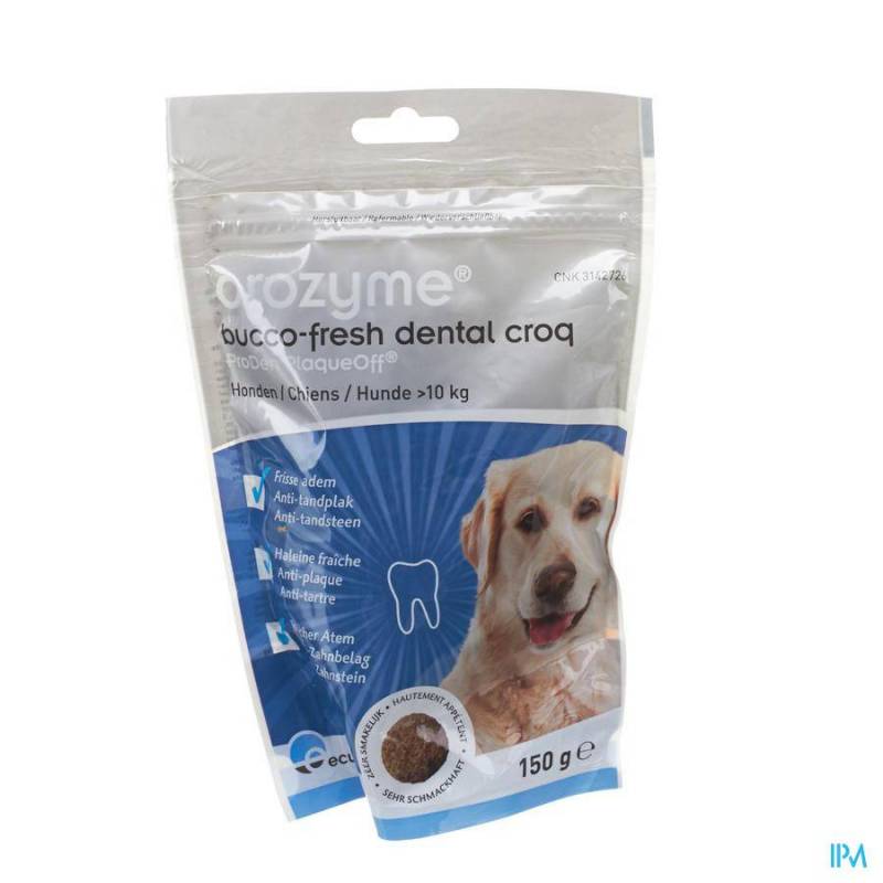 Orozyme Bucco-fresh Dental Croq Dog >10kg 150g