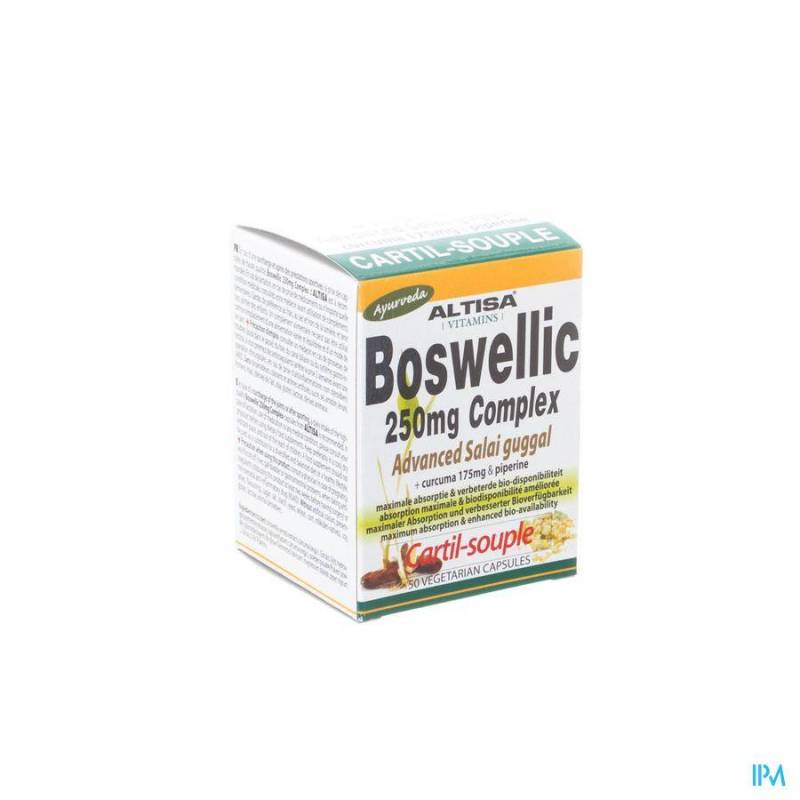 Altisa Boswellic Extract 250mg Complex Vegetarian Capsules  50