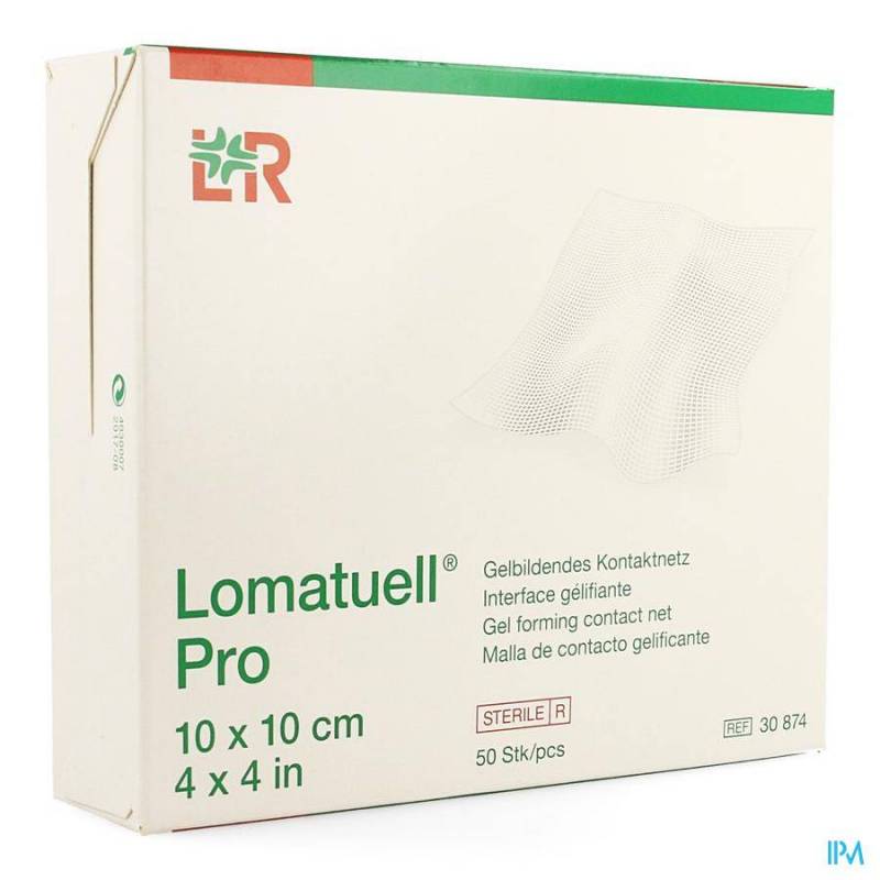 LOMATUELL PRO COMPRESSE STER 10X10CM 50 30874