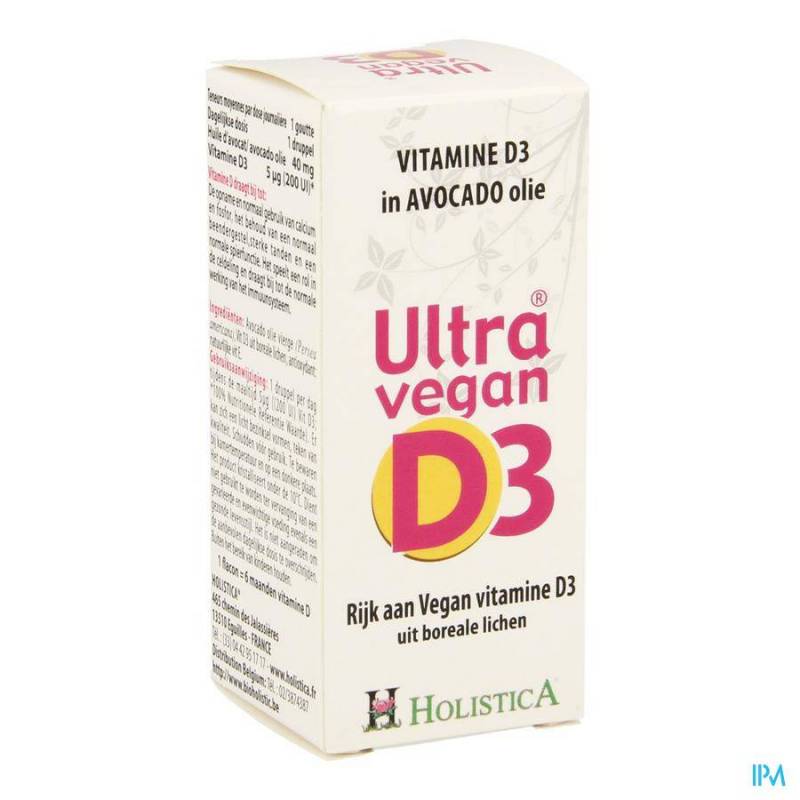 Ultra Vegan D3 Gout 8ml Holistica