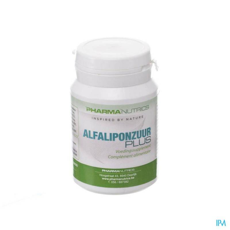 Alfa Liponzuur Plus Vegetarian Capsules  60 Pharmanutrics