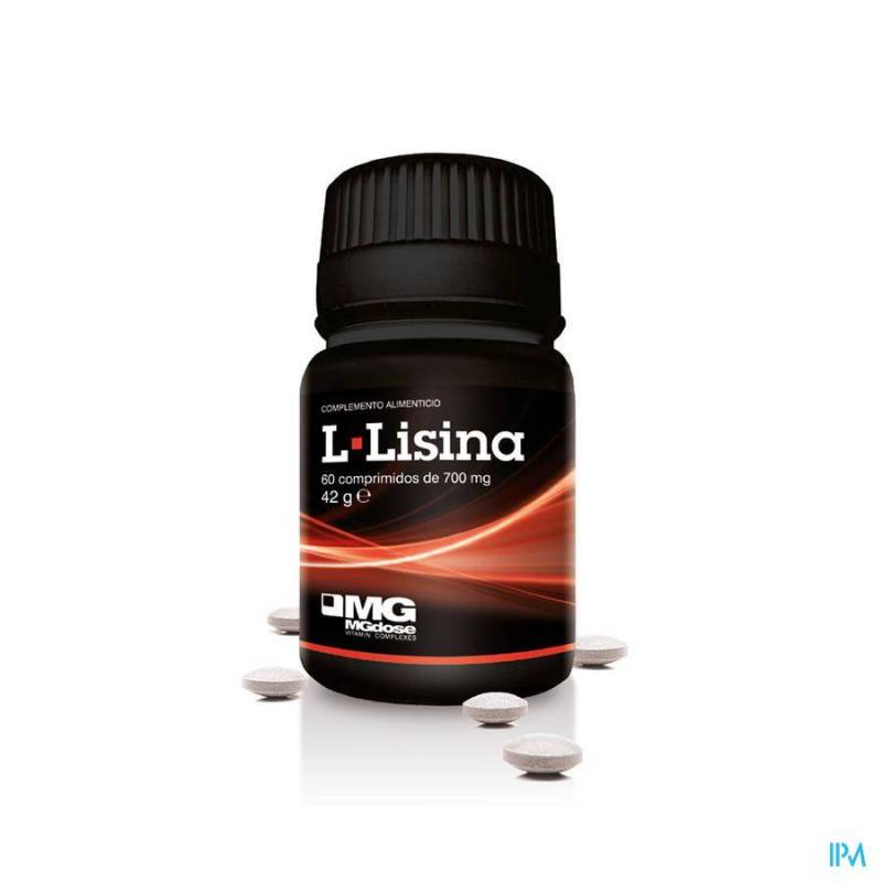 Soria l-lisina Mgdose Comp 60