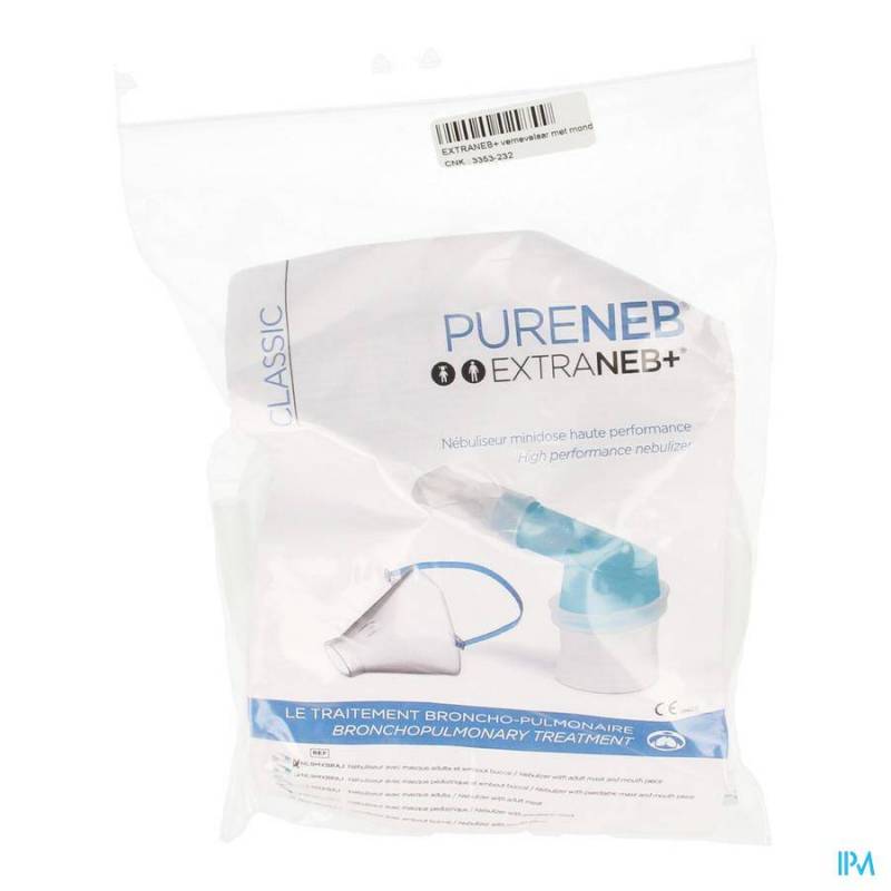 EXTRANEB NEBULISEUR+EMBOUT BUCCAL+MASQUE ADULTE