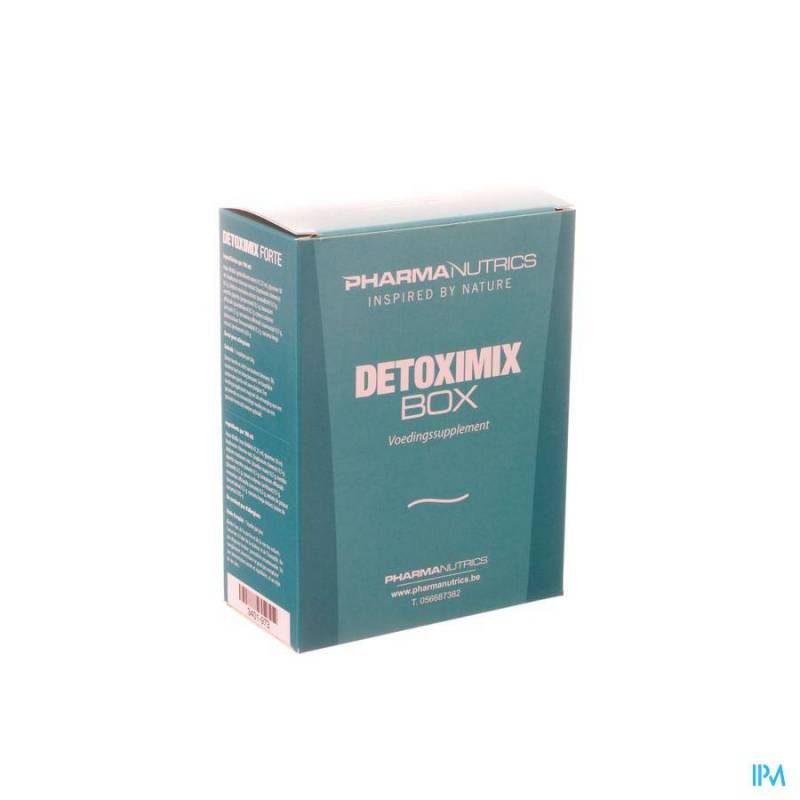 Detoximix Box 200ml + Capsules  60 Pharmanutrics