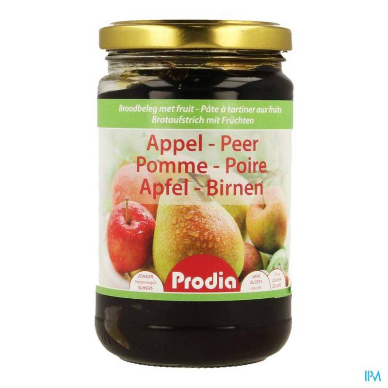 Prodia Broodbeleg Appel-peer 320g 4894