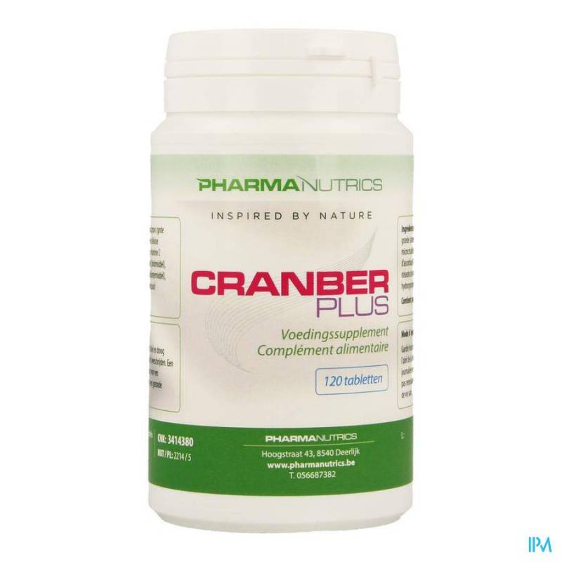 Cranber Plus Tabletten 120 Pharmanutrics