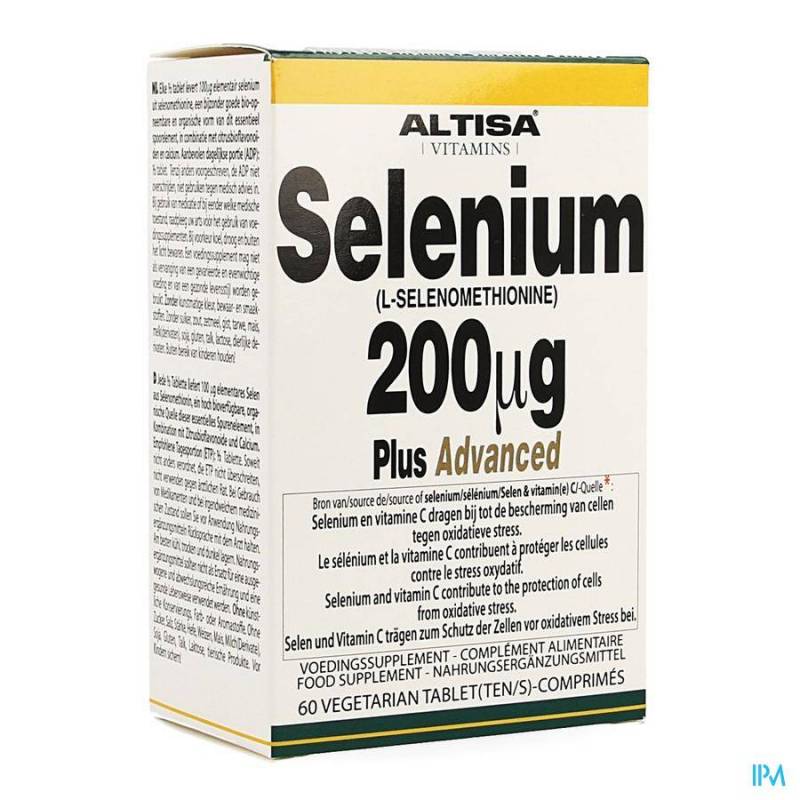 Altisa Selenium 200mcg Plus Advanced Tabletten 60
