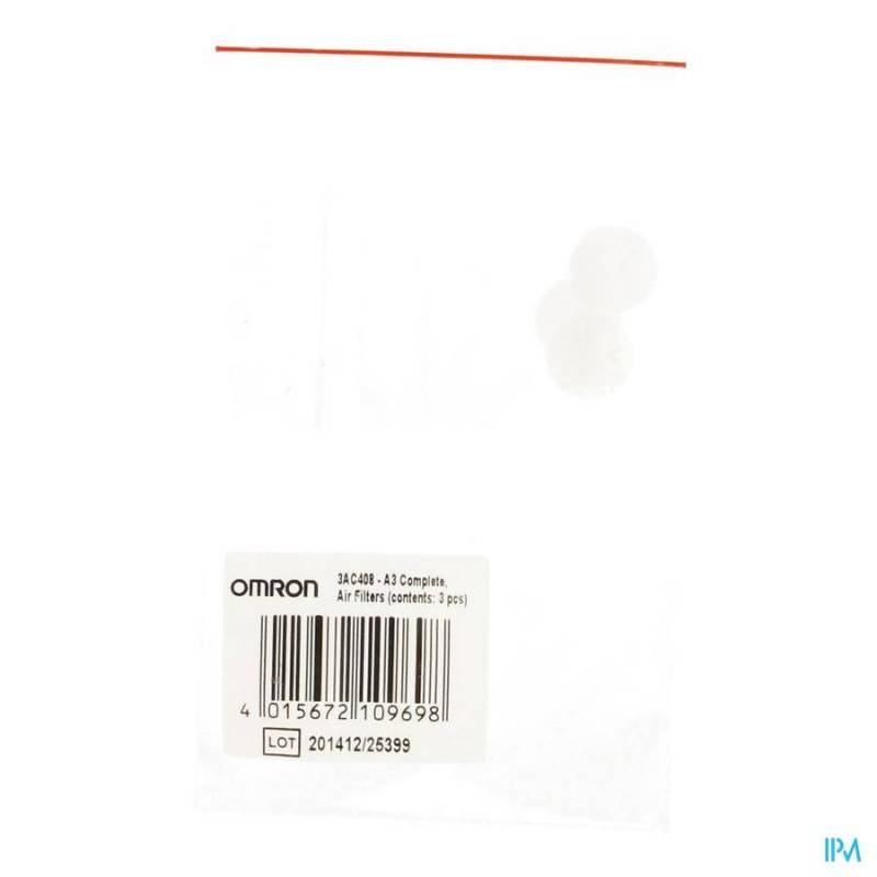 OMRON FILTRE AIR POUR AEROSOL 3