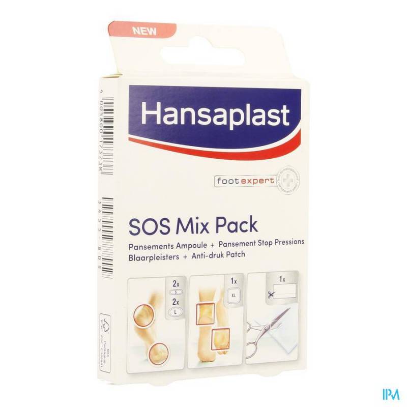 Hansaplast Sos Kit Blaarpleister Strip 6