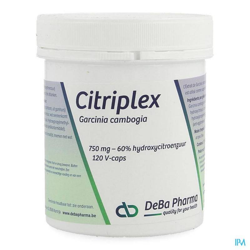 Citriplex V-caps 120x750mg Deba