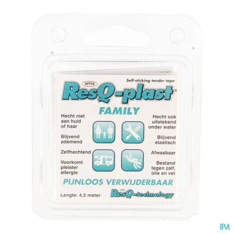 RESQ-PLAST FAMILY 4,5MX25MM BLEU 1