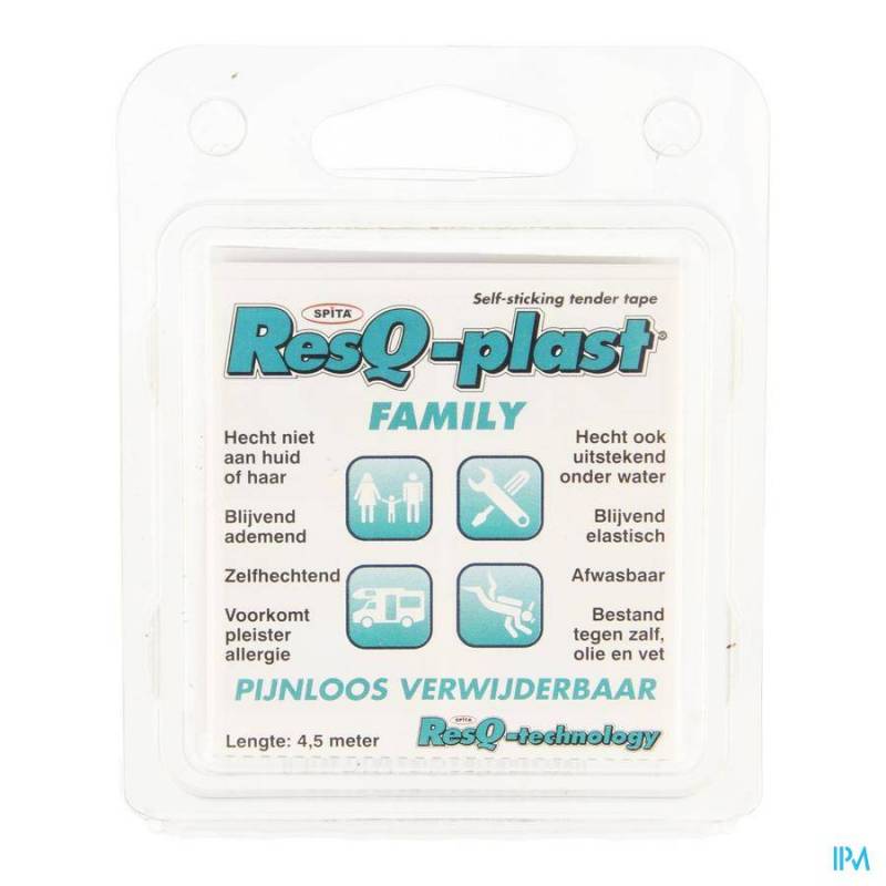 Resq-plast Family 4,5mx25mm Geel 1