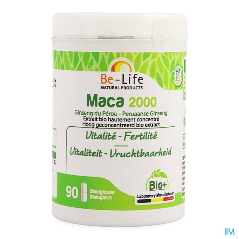 Maca 2000 Bio Be Life Pot Caps 90